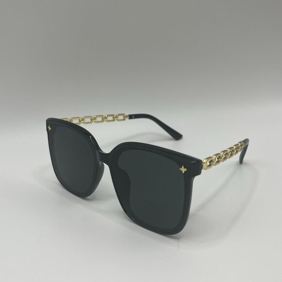 Sunglasses Large Oversized Lady Women Retro Vintage Bold and figure-slimming - Picture 3 of 8